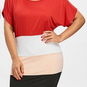 Batwing Sleeve Dress